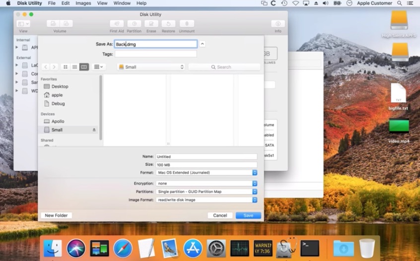 macOS High Sierra APFS Bug Can Cause Data Loss When Writing to Disk Images