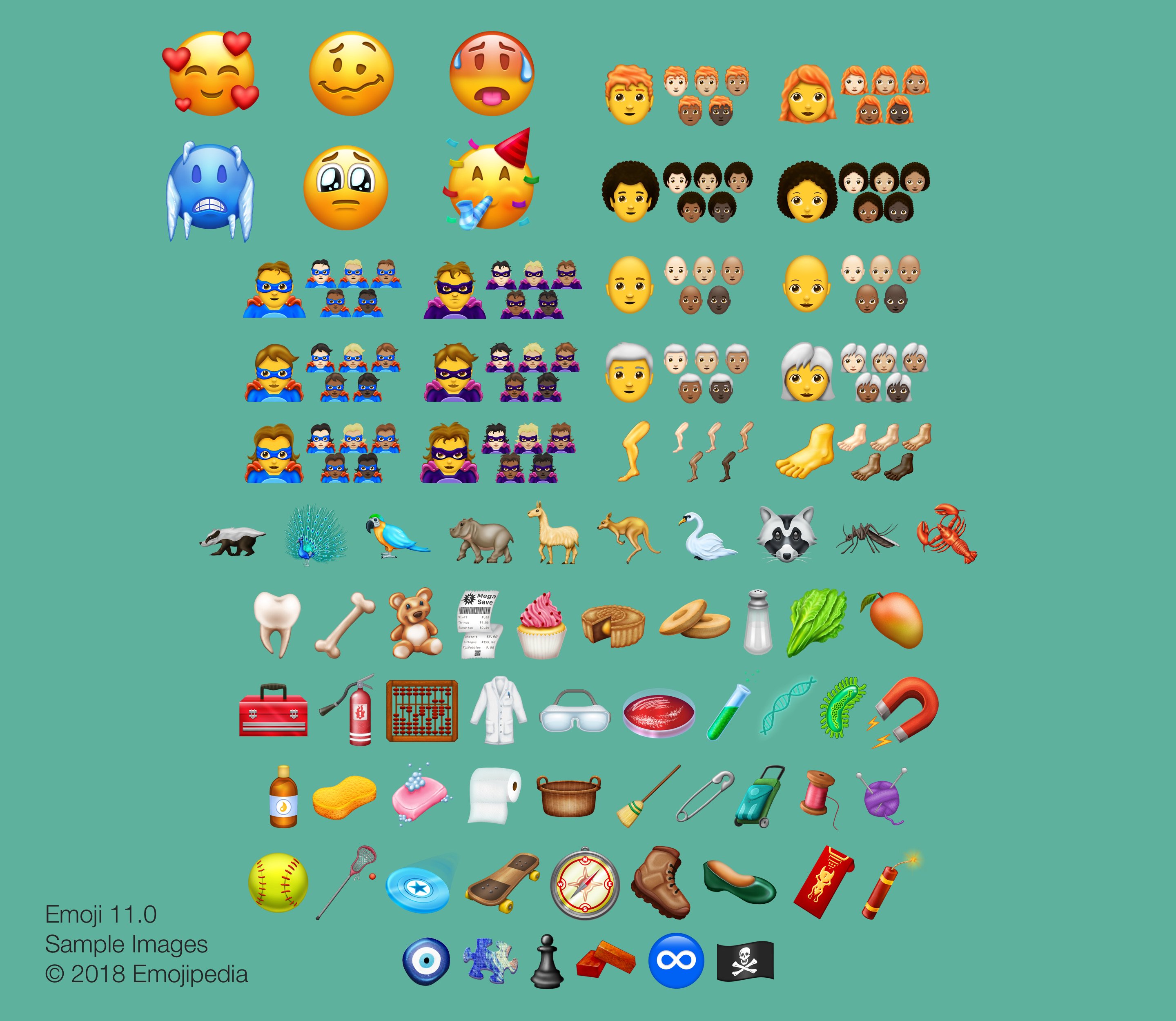 Superheroes and Villains Are on Their Way to iOS via 157 New Emoji in Unicode 11