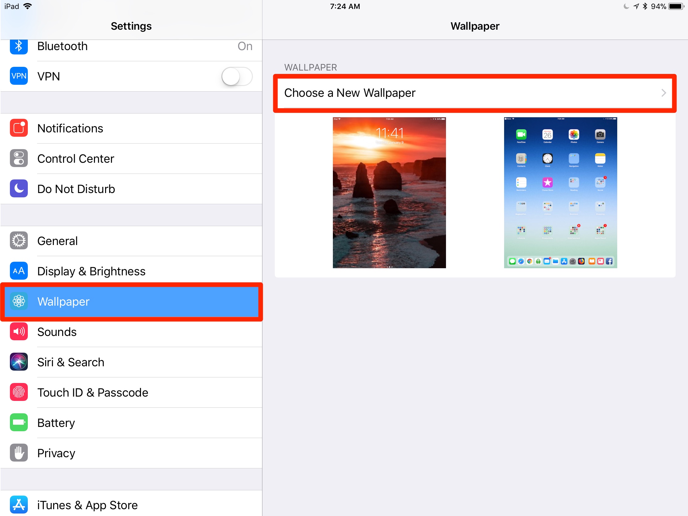 How To Change Your iPad Wallpaper