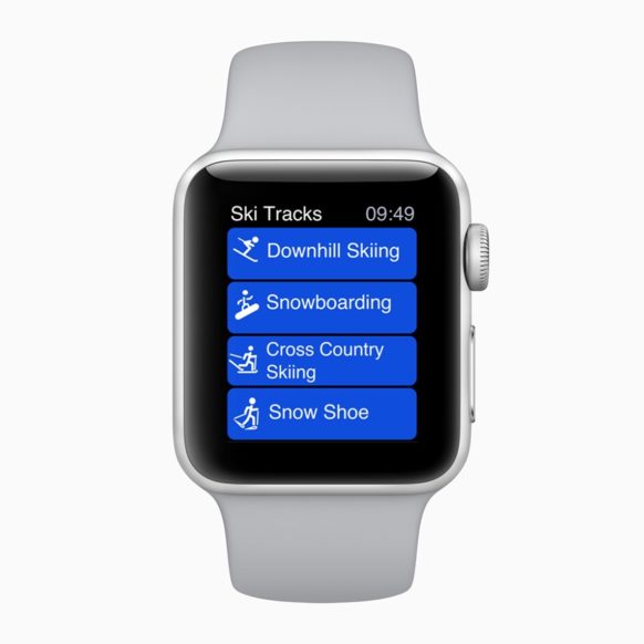 Apple Watch Series 3 Adds Skiing, Snowboarding Activity Tracking