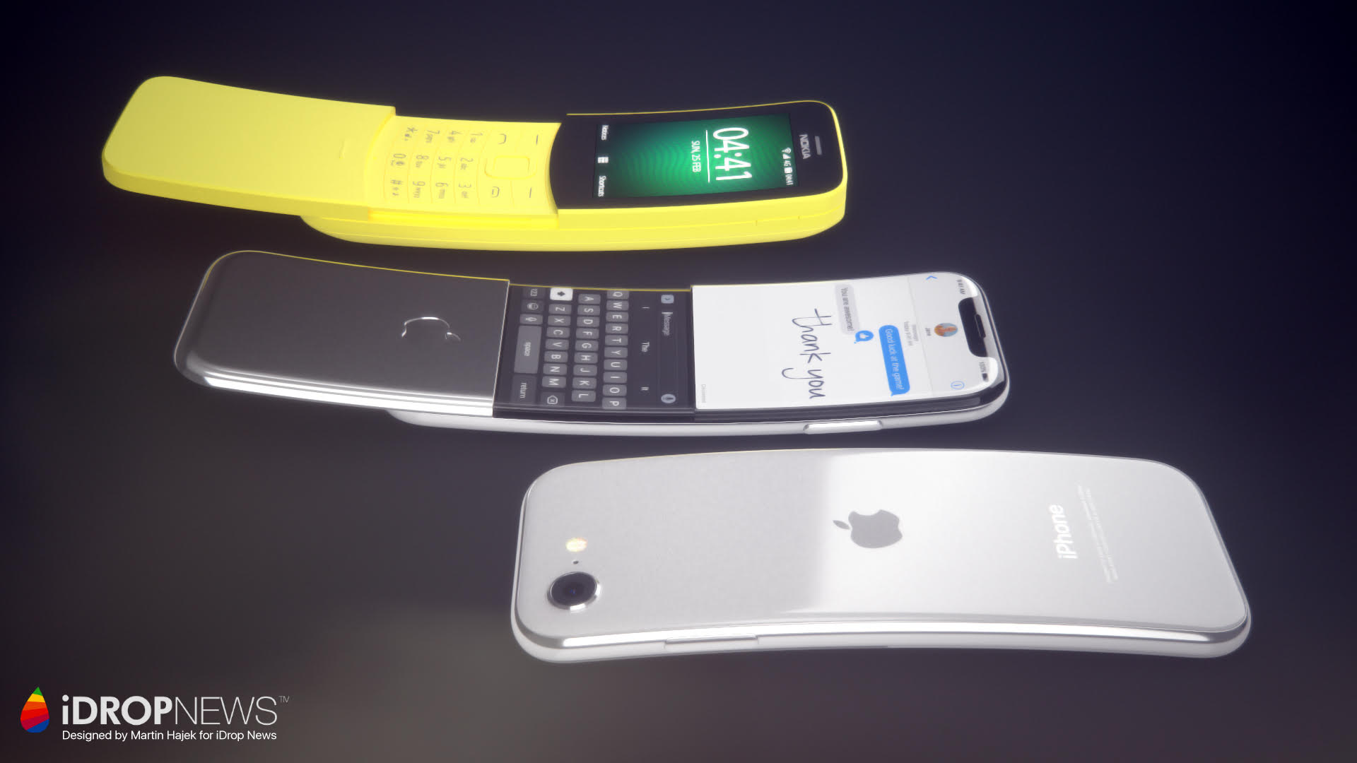 Curved iPhone Touchless Controls Back and Front