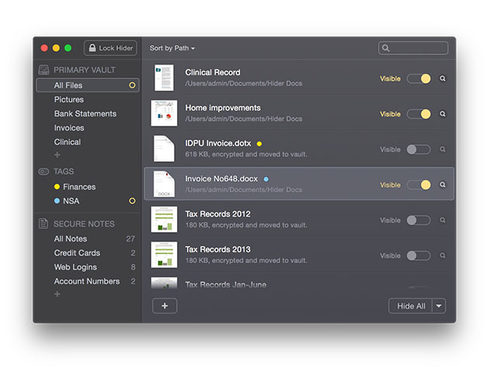MacTrast Deals: Hider 2 for Mac - Hide & Encrypt Your Private Data in Just a Few Clicks