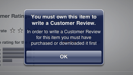 iTunes Store Now Prohibits Reviews For Apps Reedemed With Promo Codes