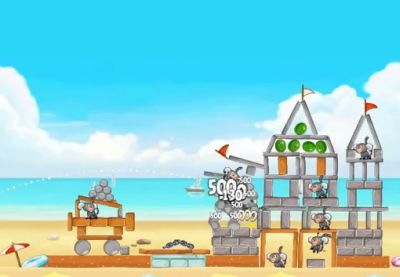 Angry Birds Rio Gets First Update: Beach Volley