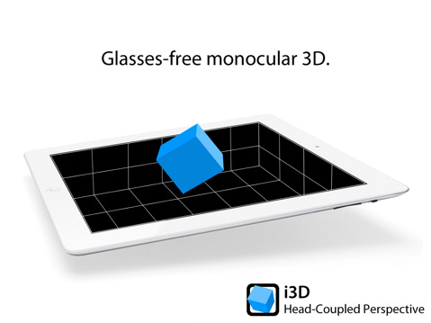3D Comes To iPad, Head-Tracking And Glasses Free