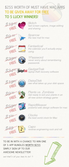 WOW! $255 worth of apps, and all for free!