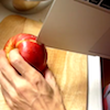 Man Prepares Entire Meal Using MacBook Air As Knife