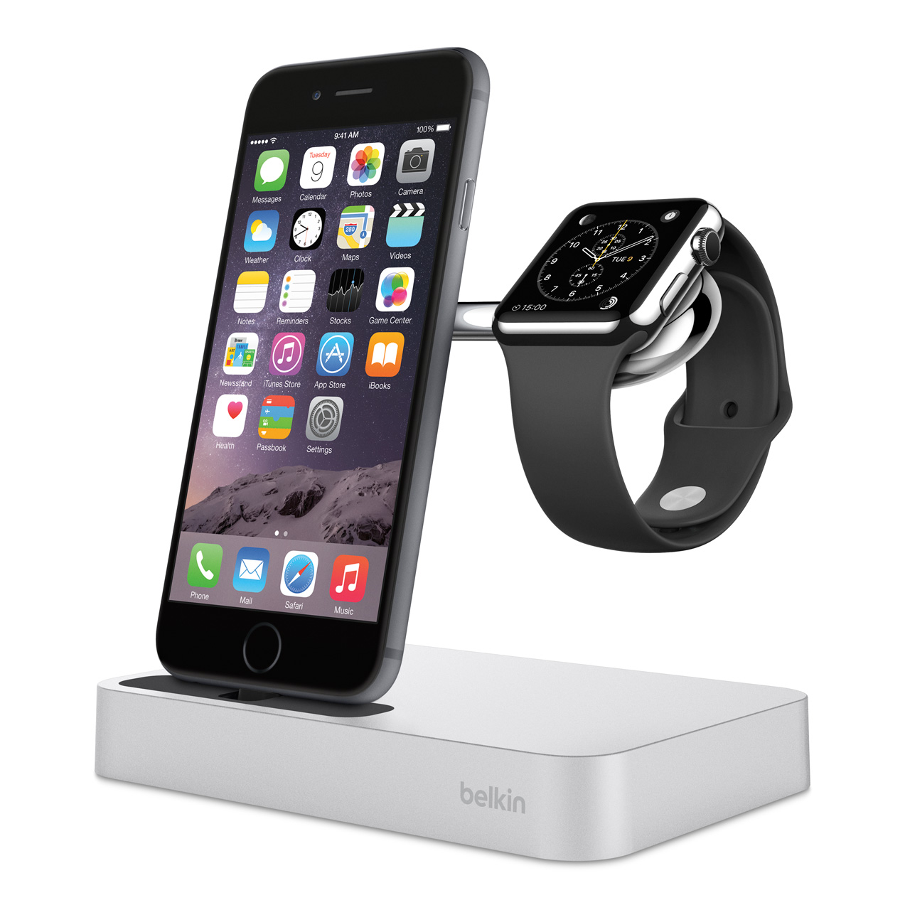 Belkin Charge Dock Offers Simultaneous Charging for iPhone and Apple Watch