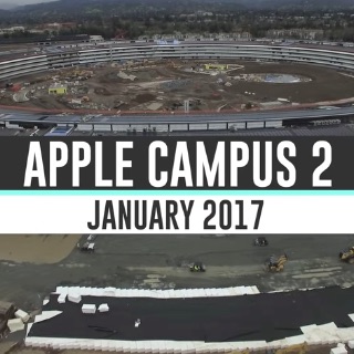 First Apple Campus 2 Drone Flyover Video for 2017 Shows Final Preparations Before Grand Opening