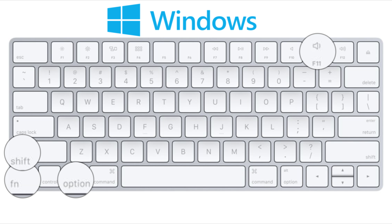 Boot Camp – Capture Screenshots in Windows With an Apple Keyboard