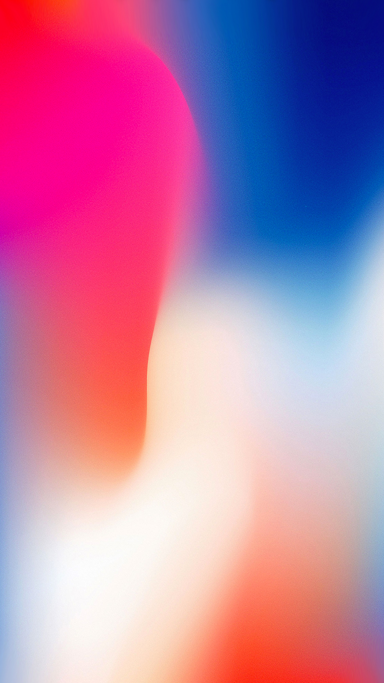 iPhone X Wallpaper Pink/Blue/Orange