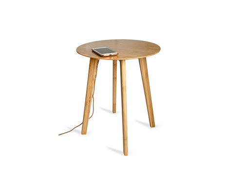 MacTrast Deals: FurniQi Bamboo Wireless Charging Side Table