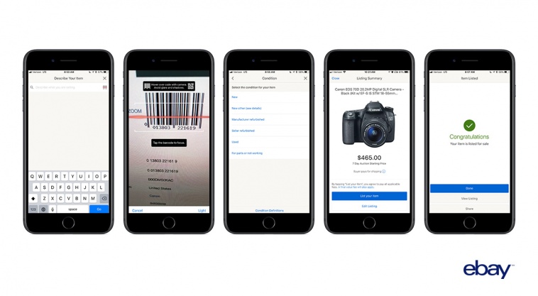 eBay iOS App Gains New Barcode Scanner Feature to Streamline Item Listing Process