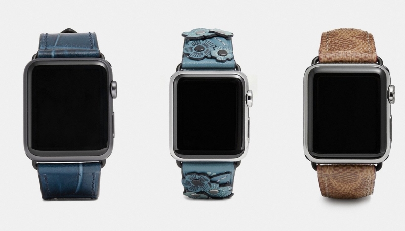 Coach Releases New Fashion Bands for Apple Watch