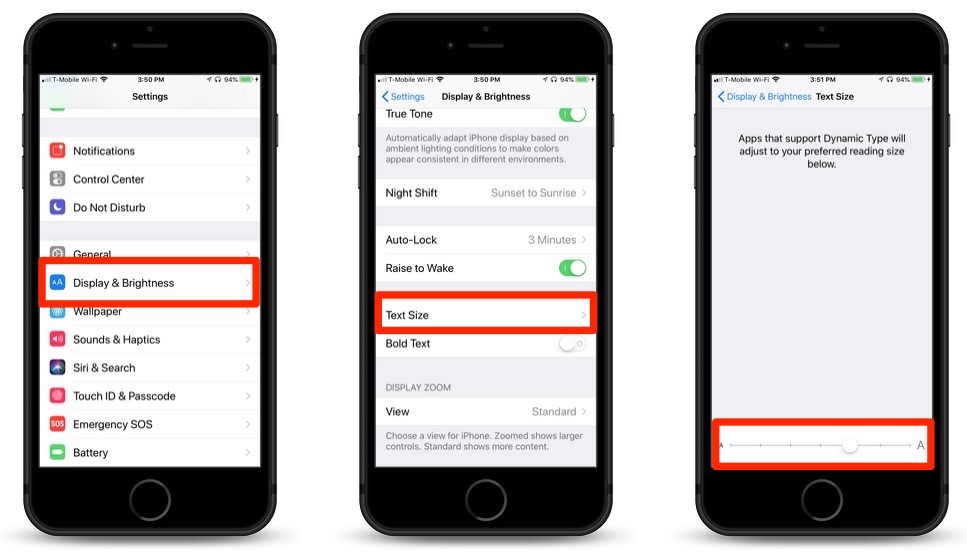 Как шрифт сделать большим на айфоне. Display & brightness в айфоне. Размер шрифта на айфоне. Iphone text Size. Стандартный размер шрифта на iphone.