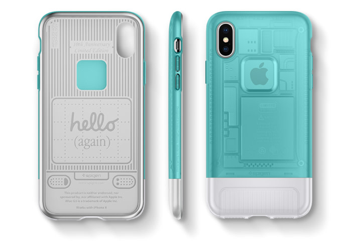 Spigen Launches New iPhone X Cases Inspired by iMac G3 and 1st-Generation iPhone