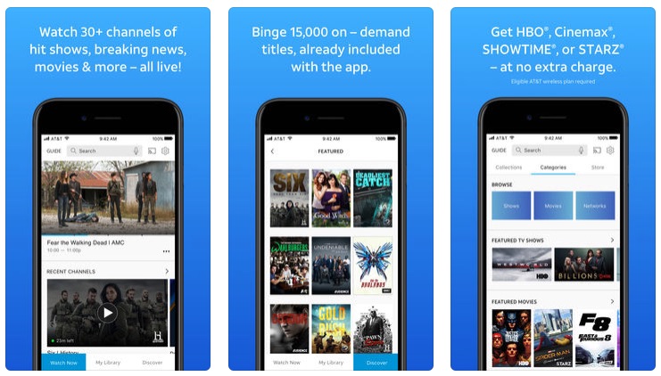 AT&T’s New ‘WatchTV’ Live Streaming Service Hits iOS and Apple TV Devices