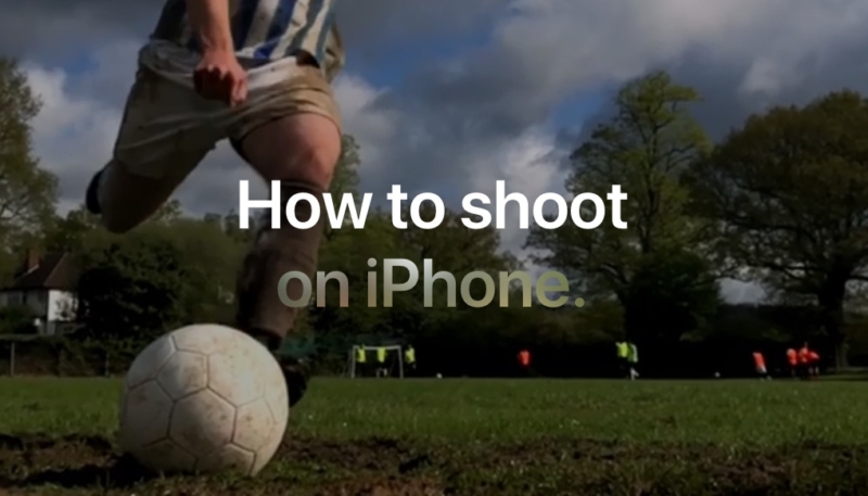 Apple’s New iPhone X Photography Tutorial Videos All Share a ‘Football’ Theme in Honor of World Cup