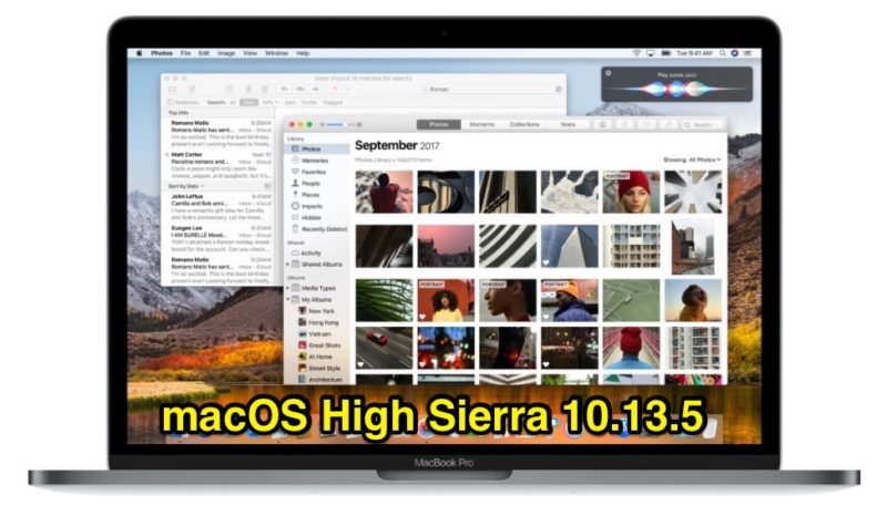 Apple Releases macOS High Sierra 10.13.5 – Adds Messages in iCloud Support