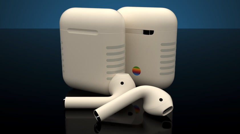 ColorWare Debuts Customized Classic Apple IIe Design for Airpods