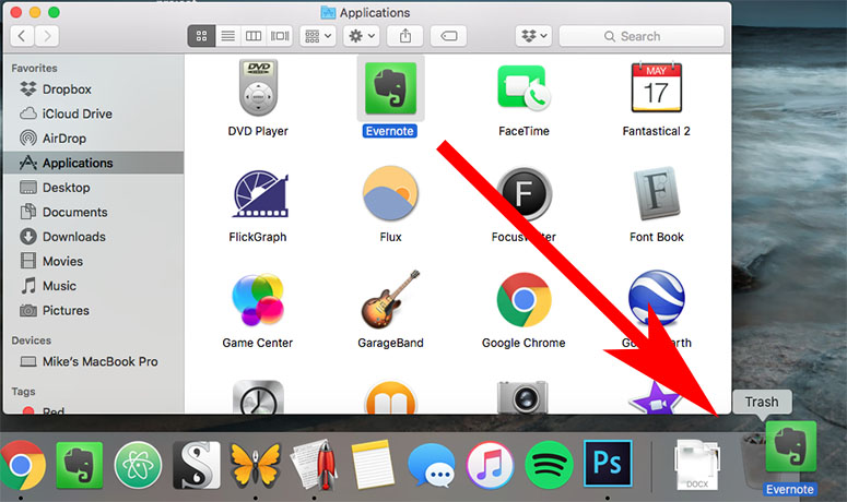 Uninstall Mac Apps Drag to Delete