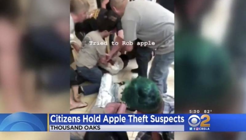 Band of Apple Store Thieves Taken Down By Regular Customers