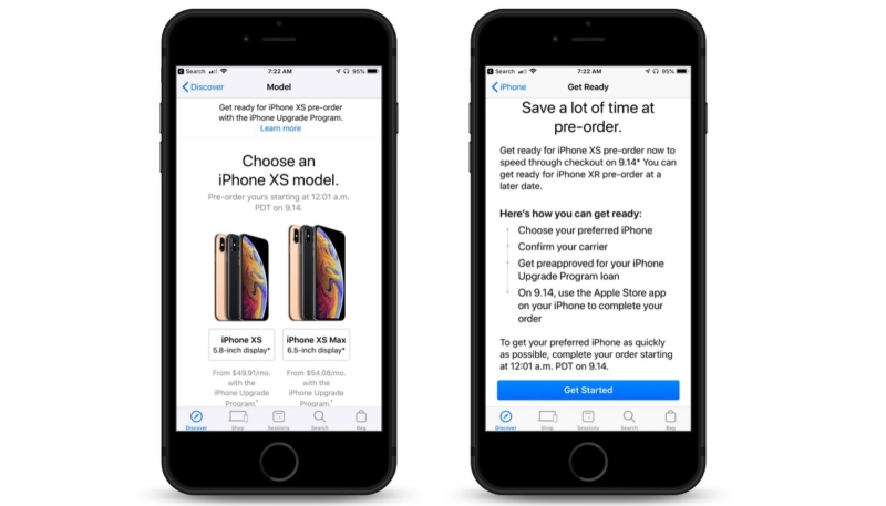 Pre-Approval Now Available for iPhone Upgrade Program in Apple Store App