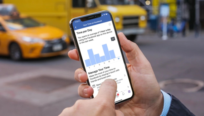 Facebook’s New ‘Your Time on Facebook’ Feature Tracks How Long You Spend in the App