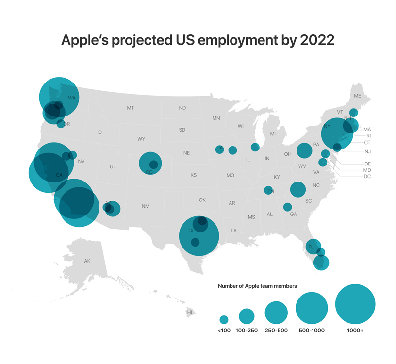 Apple to Build New $1 Billion Campus in Austin, Add Jobs Across the US