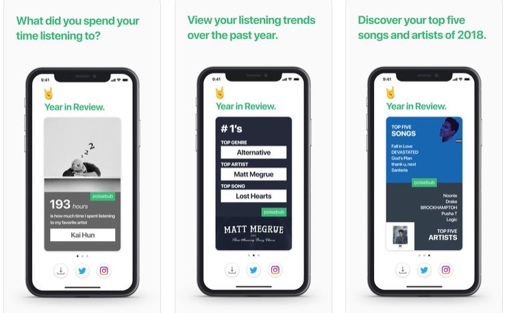 New App Offers Apple Music Users a Look at Their ‘Music Year in Review’ for 2018