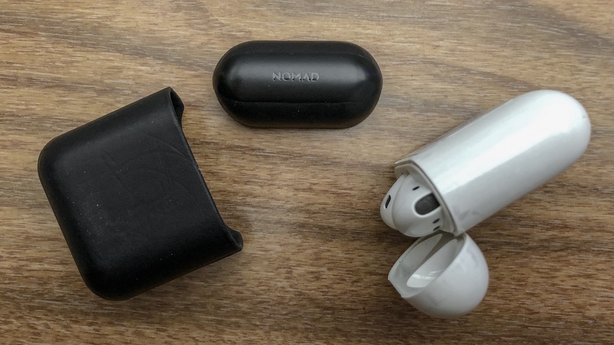 Nomad Rugged AirPod Case with discoloration