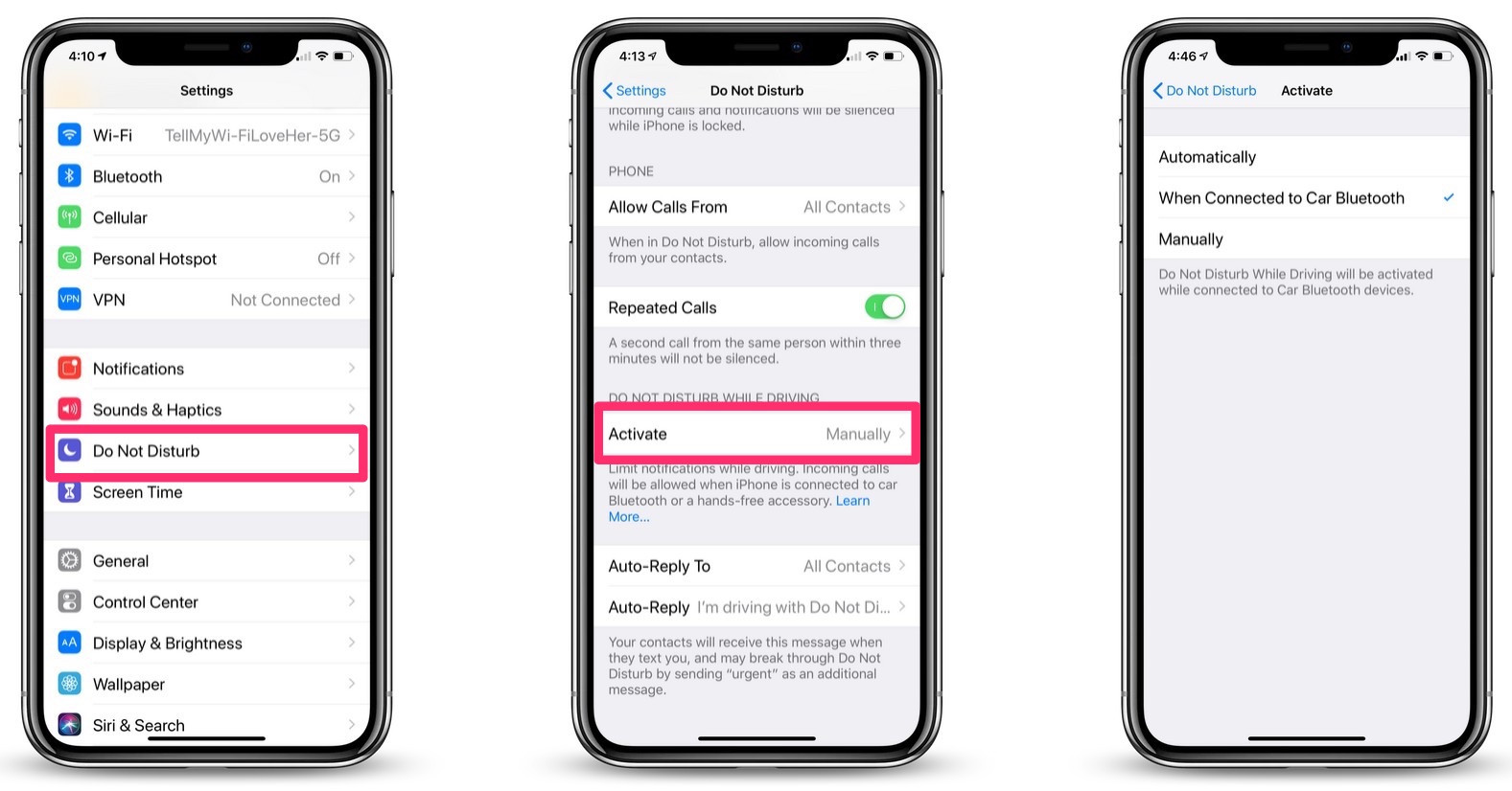 How to Turn on Do Not Disturb While Driving with iOS 11 & iOS 12 on iPhone