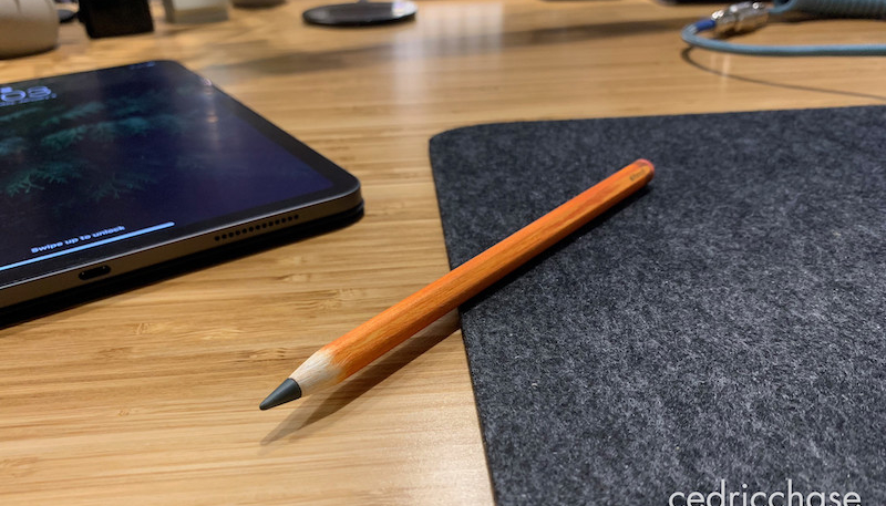 User Mods New Apple Pencil to Look and Feel Like a Real Graphite Pencil
