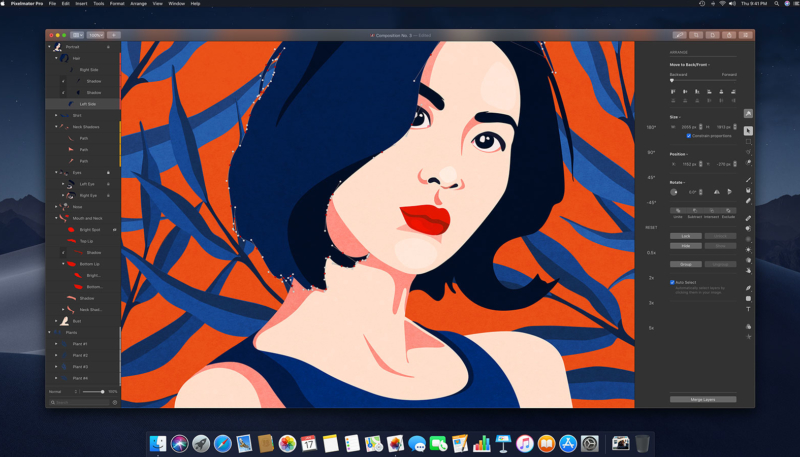 Pixelmator Pro for Mac Update Brings Support for Portrait Masks, New Comics Effect, Much More