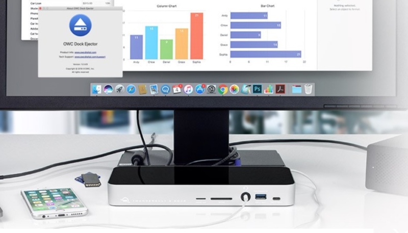 OWC App Ejects All Drives Connected to an OWC Dock with Just One Click