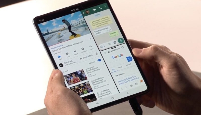 Samsung Unveils the Galaxy Fold, Its New $1,980 Foldable Smartphone