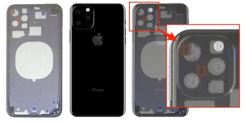 Alleged Leaked Schematic Shows 2019 iPhone With Triple-Lens Camera
