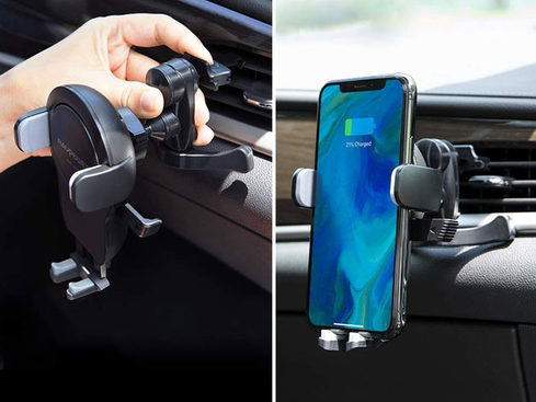 MacTrast Deals: 7.5W Wireless Car Charging Mount + QC 3.0 Charger