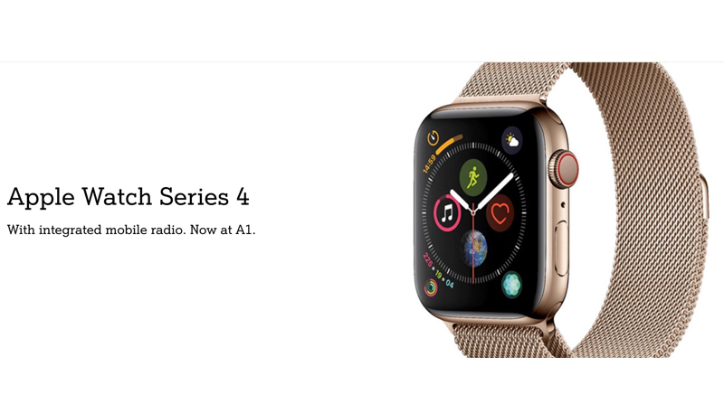 Apple Watch Series 4 With LTE Now Available in Austria Via A1