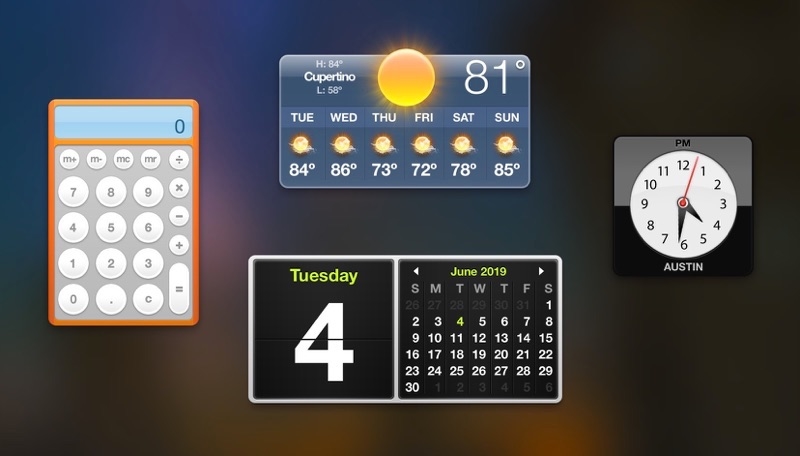 Say Goodbye to Dashboard in macOS 10.15 Catalina
