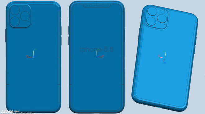 New 3D Renders Allegedly Show Off Apple’s 2019 iPhone