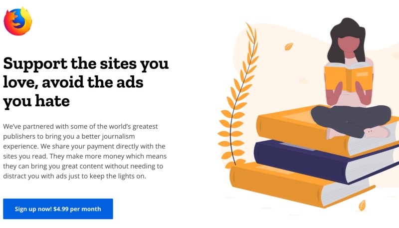 Mozilla Tests the Waters For an Apple News+ Competitor