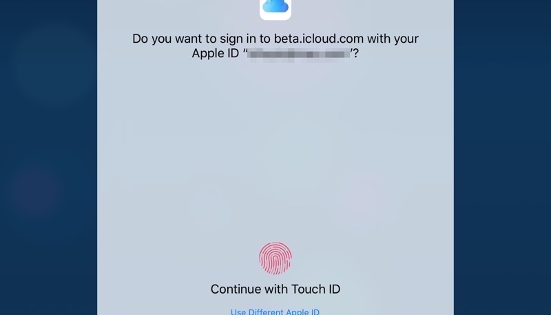 Apple Tests Face ID and Touch ID iCloud Website Sign-in on iOS 13, iPadOS, and macOS Catalina Betas