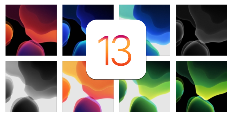 iOS 13 Wallpapers for iPhone and iPad - Officially for Download in HD