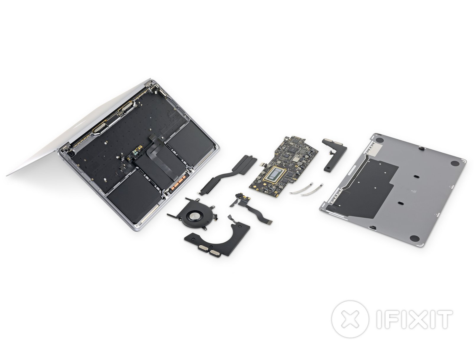 iFixit Teardown of 2019 Base 13-inch MacBook Pro Model Reveals Soldered-Down SSD, and Updated Keyboard, Reveals Larger Battery, Soldered-Down SSD, and Updated Keyboard Materials
