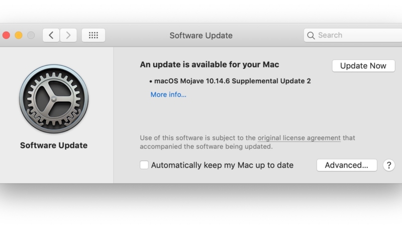 Apple Releases Second macOS Mojave 10.14.6 Supplemental Update to Fix Malware Flaw