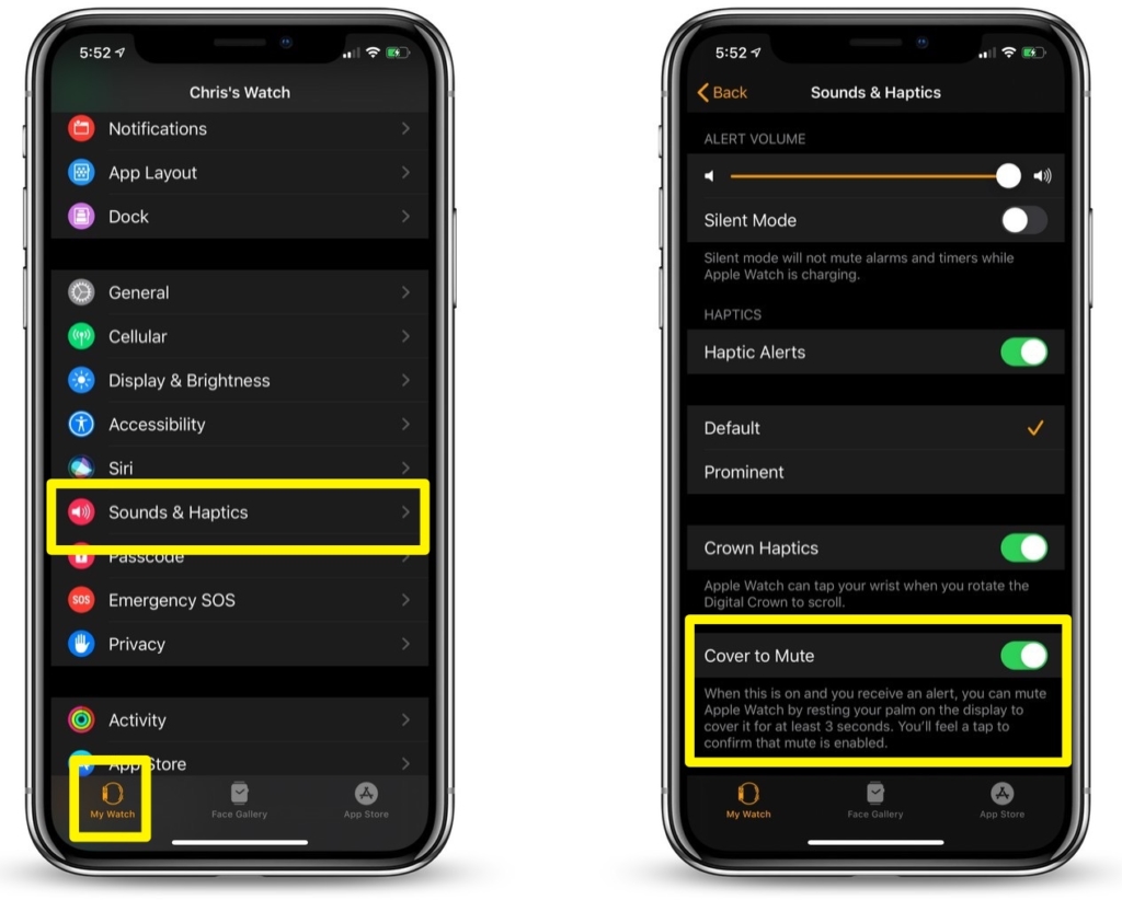 How To Enable the 'Cover to Mute' Feature on Your Apple Watch