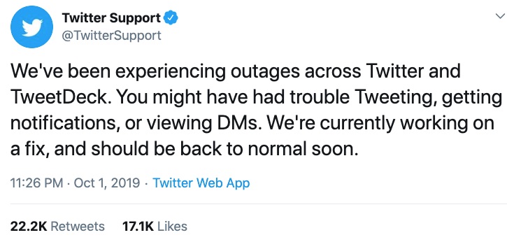 TweetDeck Issues Continue as Twitter Works to Fix the Problems