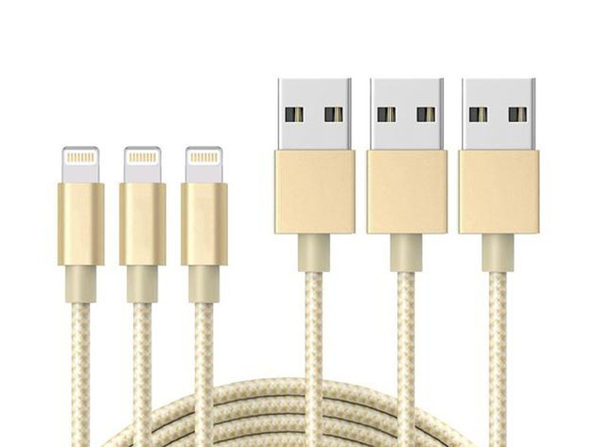 MacTrast Deals: 10-Ft. MFi-Certified Braided Lightning Cable Packs