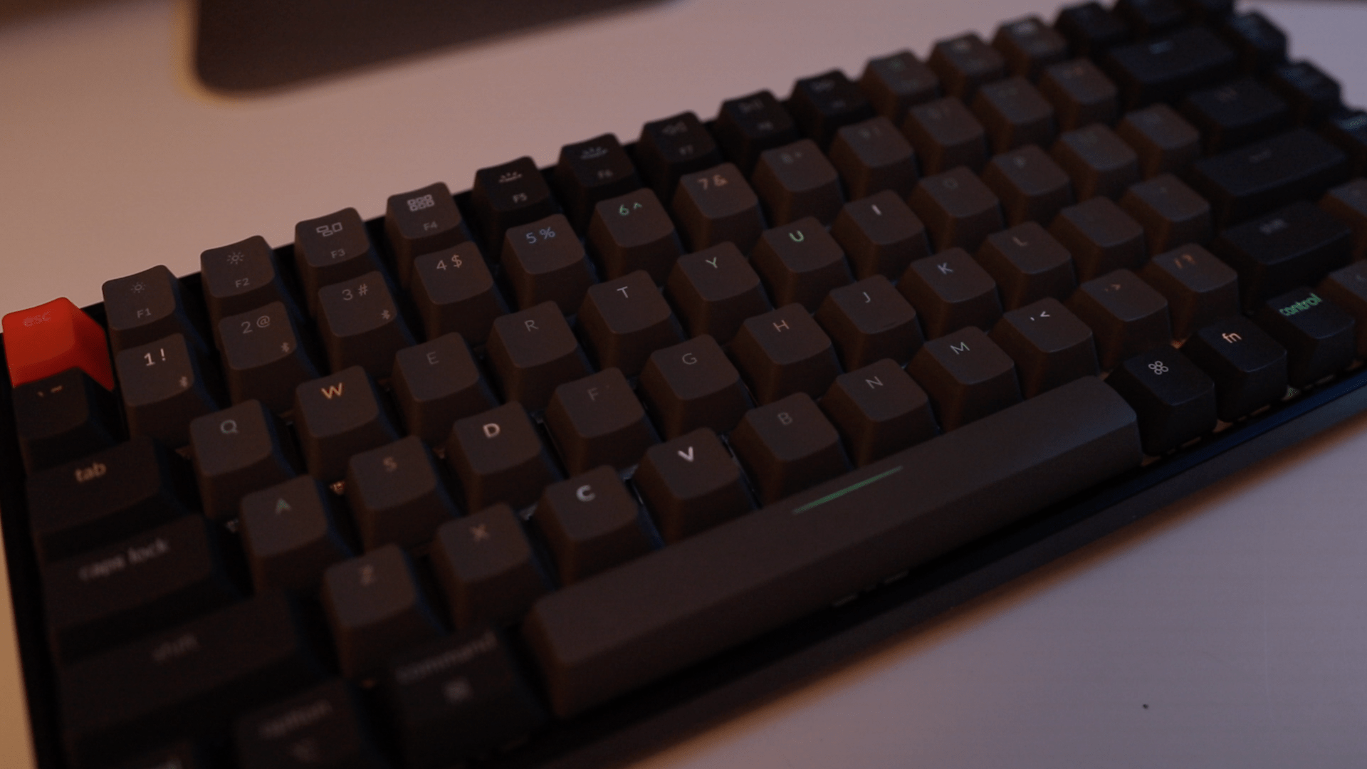 Keychron K2 Mechanical Keyboard RGB lighting